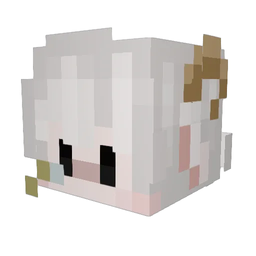 antmuncher Minecraft avatar head, 3D render
