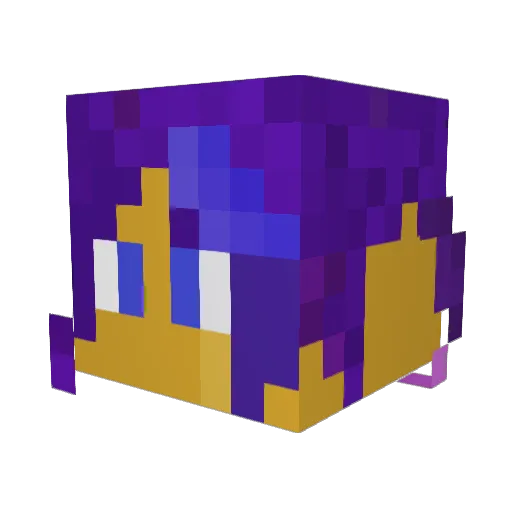 antogamer998 Minecraft avatar head, 3D render