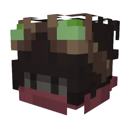 antoine238652 Minecraft avatar head, 3D render