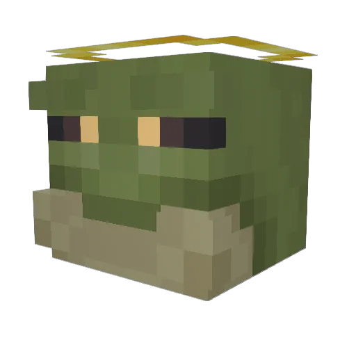 antoni_667 Minecraft avatar head, 3D render