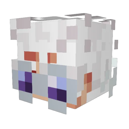antonniolopezz Minecraft avatar head, 3D render