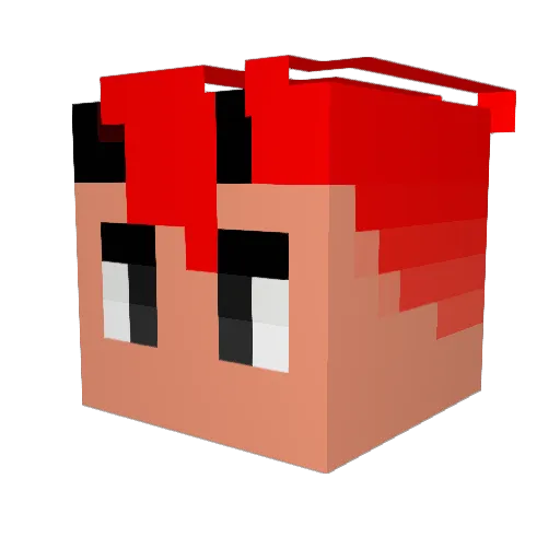 antony8998 Minecraft avatar head, 3D render