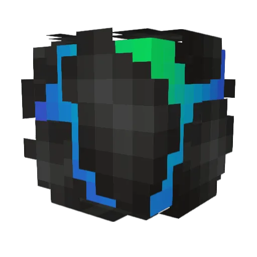 antstri Minecraft avatar head, 3D render