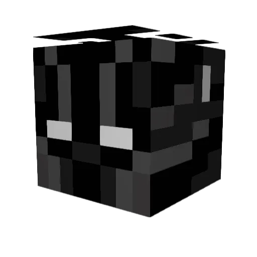 antsyypants Minecraft avatar head, 3D render