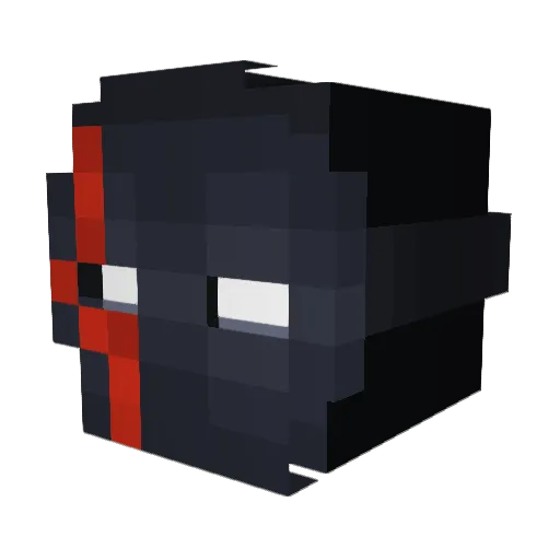 antzilla07 Minecraft avatar head, 3D render