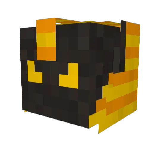anubi87 Minecraft avatar head, 3D render