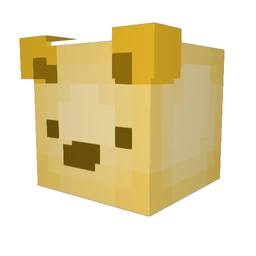 anuel2blea_ Minecraft avatar head, 3D render