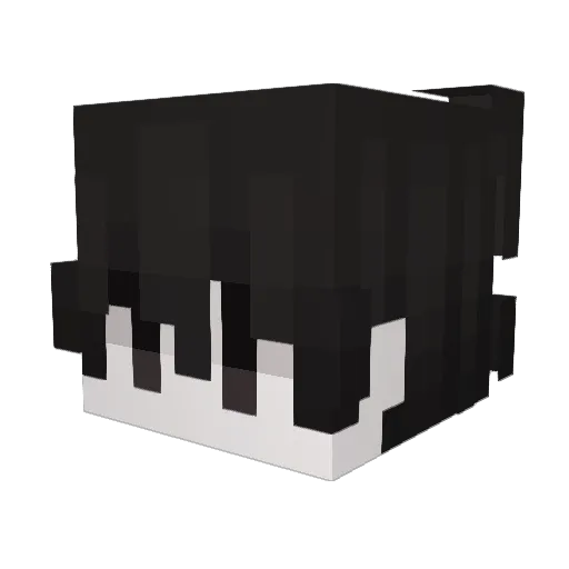 anx0002 Minecraft avatar head, 3D render