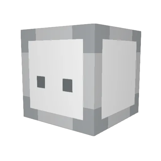 anxii1 Minecraft avatar head, 3D render