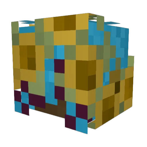 Minecraft-Avatar von anxiousBug: Kopf als 3D-Render