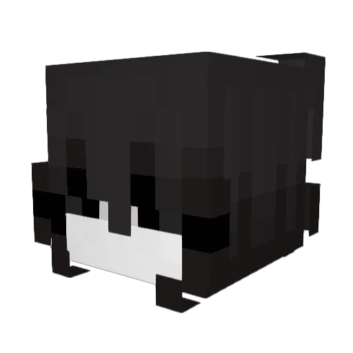 anyaa___ Minecraft avatar head, 3D render