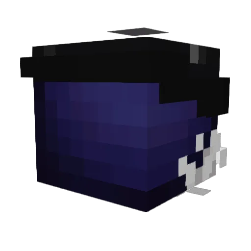 anyosh2 Minecraft avatar head, 3D render