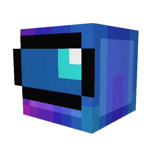 anza_the_orca Minecraft avatar head, 3D render