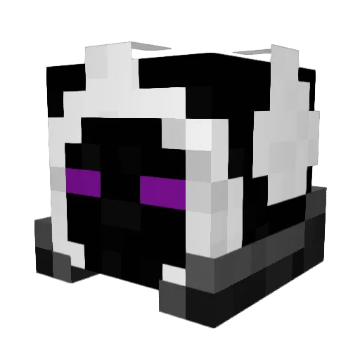 anzu_mame Minecraft avatar head, 3D render