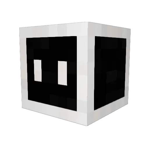 aoSun8111 Minecraft avatar head, 3D render