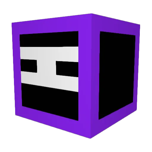 aogut Minecraft avatar head, 3D render