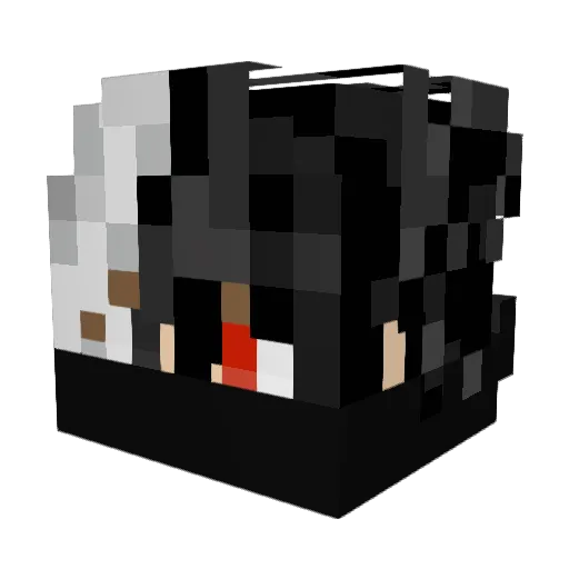 aohs Minecraft avatar head, 3D render