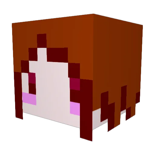 aoiro0211 Minecraft avatar head, 3D render