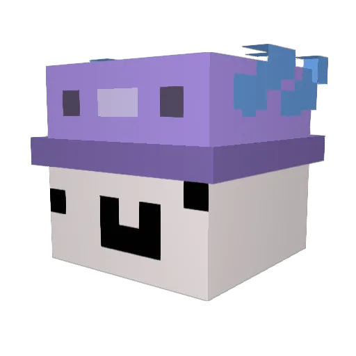 ap3x_exe Minecraft avatar head, 3D render