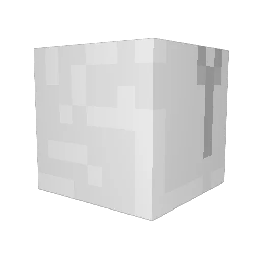 apeixx Minecraft avatar head, 3D render