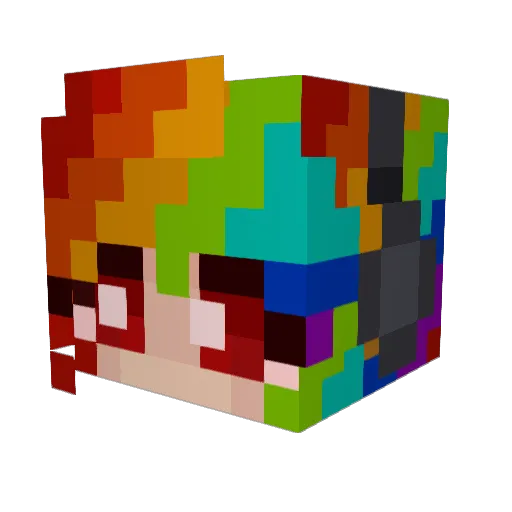 apelsin_cutie Minecraft avatar head, 3D render