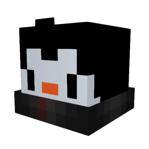 apenguinmaster1 Minecraft avatar head, 3D render