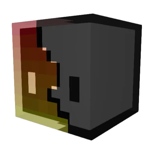 apenkop3 Minecraft avatar head, 3D render