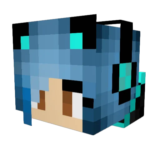 apenn1207 Minecraft avatar head, 3D render