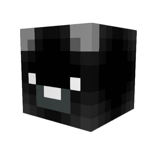 aperan Minecraft avatar head, 3D render