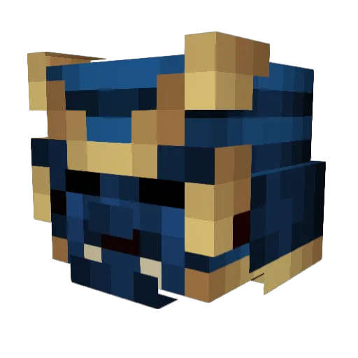 apexlol99 Minecraft avatar head, 3D render