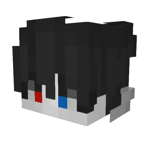 apexquest Minecraft avatar head, 3D render