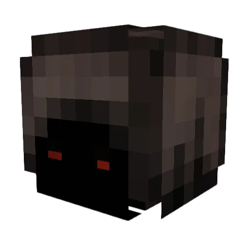 aphexacid3 Minecraft avatar head, 3D render