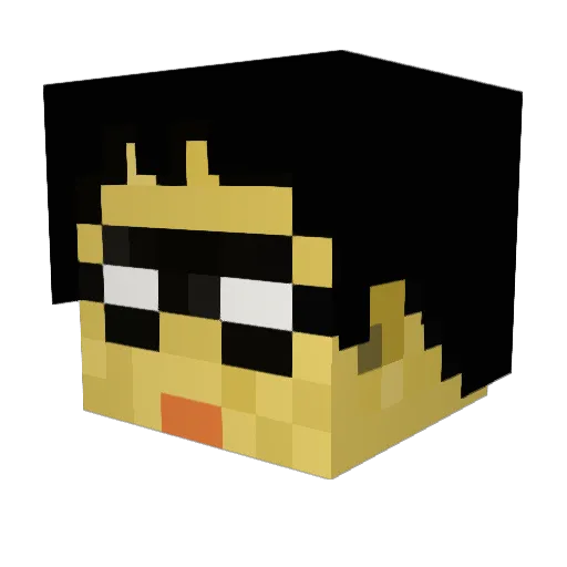 apjohnson1997 Minecraft avatar head, 3D render