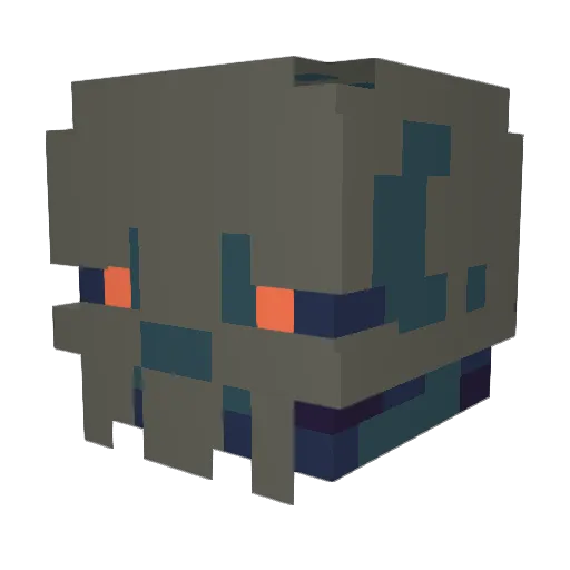apollo269 Minecraft avatar head, 3D render