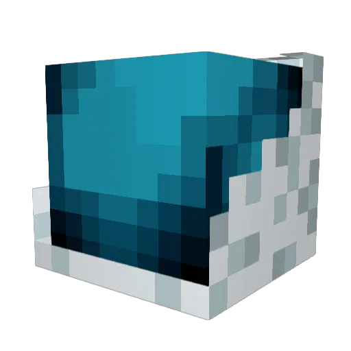 apolumi Minecraft avatar head, 3D render