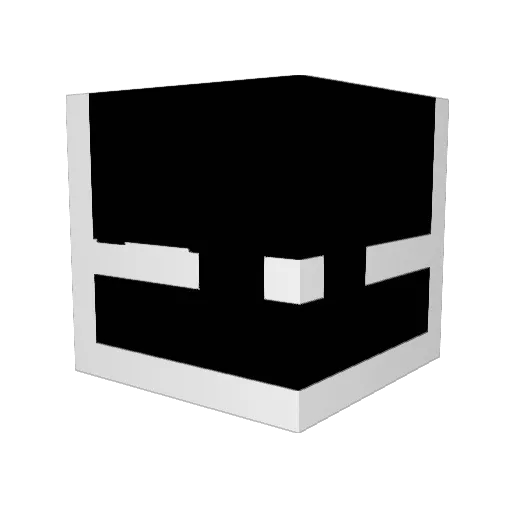 apotheosis_u Minecraft avatar head, 3D render