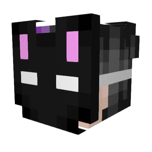 apparentlyollie Minecraft avatar head, 3D render