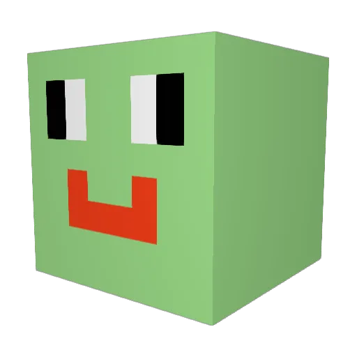 appkie_0612 Minecraft avatar head, 3D render