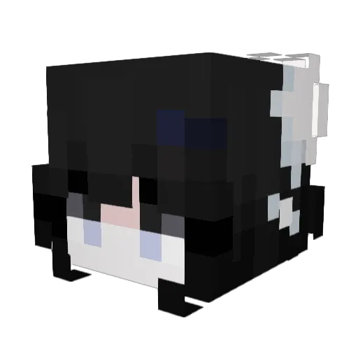 apple0904 Minecraft avatar head, 3D render