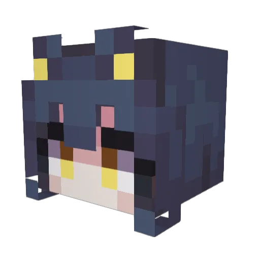 appleTREE1004 Minecraft avatar head, 3D render