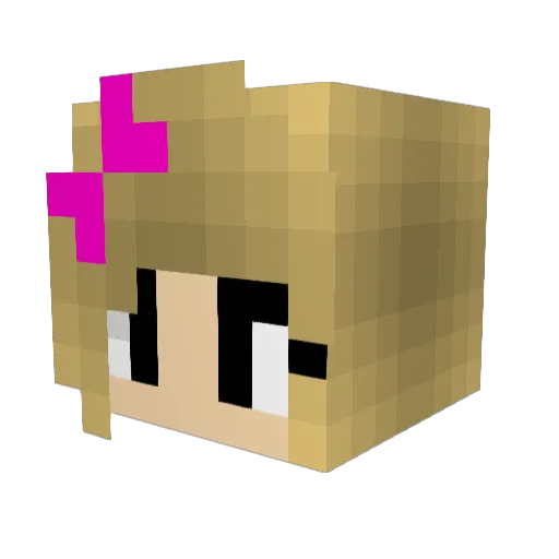 apple_jack12 Minecraft avatar head, 3D render