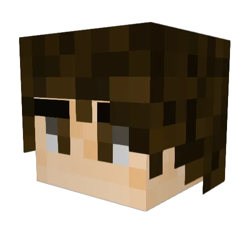apple_pie26 Minecraft avatar head, 3D render