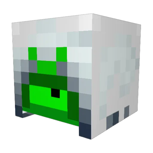 applearmour Minecraft avatar head, 3D render