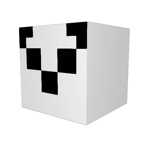 appleberry95 Minecraft avatar head, 3D render