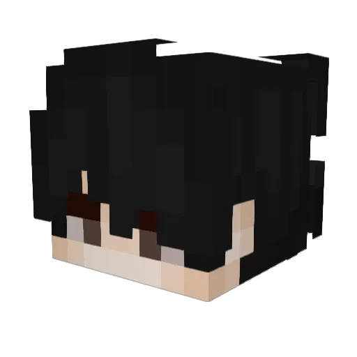 appledeez123 Minecraft avatar head, 3D render