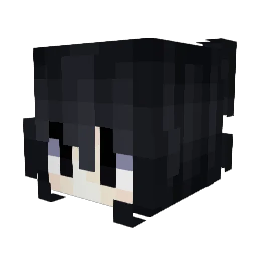 applegirl99 Minecraft avatar head, 3D render