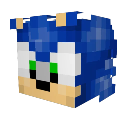 applepiefarm Minecraft avatar head, 3D render
