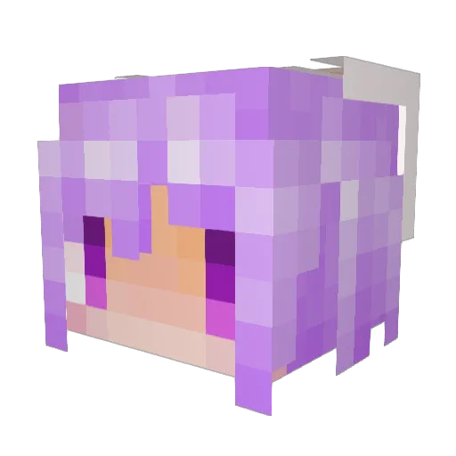 applepiez3274 Minecraft avatar head, 3D render