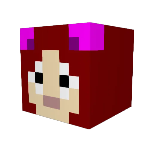 appyfrog Minecraft avatar head, 3D render