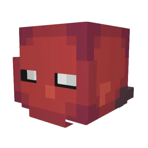 aqdk Minecraft avatar head, 3D render